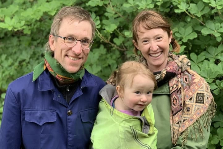 Genesis Fund investor Andrew Gorrill and his family.